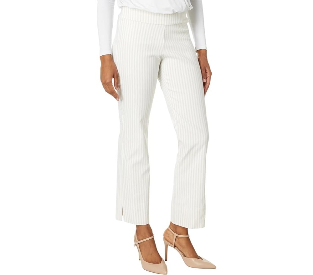 Stretch Linen Wide Ankle