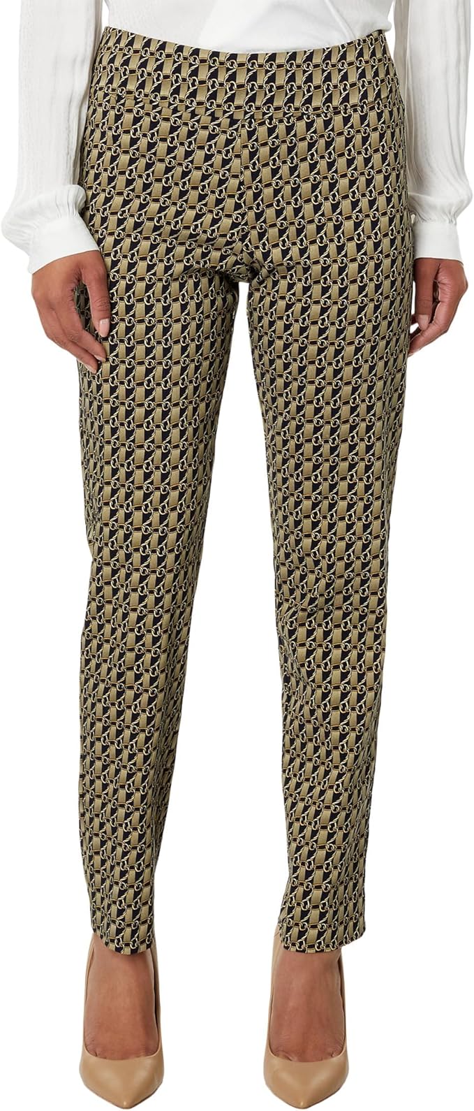 Stretch Linen Wide Ankle